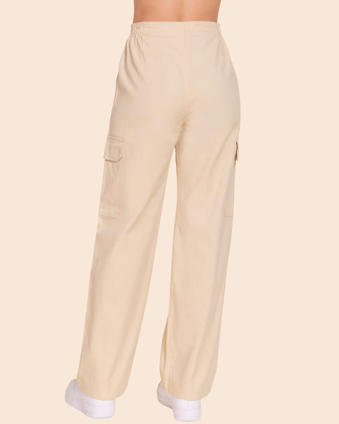 PANTALÓN ACTIVE BEIGE CARGO PARA DAMA