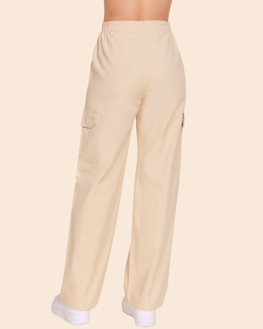 PANTALÓN ACTIVE BEIGE CARGO PARA DAMA