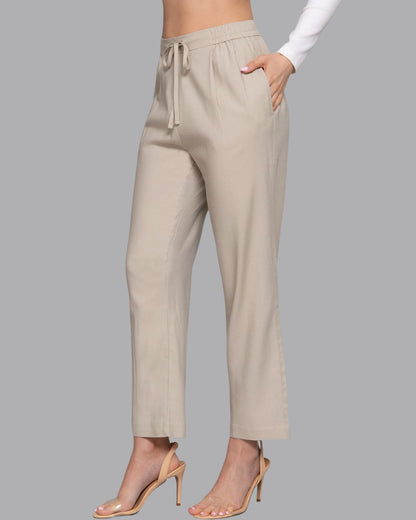 PANTALÓN ACTIVE USA BEIGE PARA DAMA