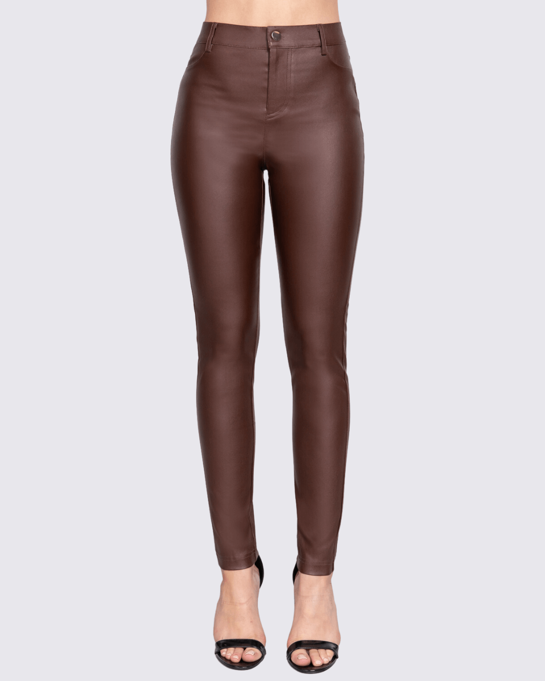 LLEGING ACTIVE CUERINA CAFÉ PARA DAMA