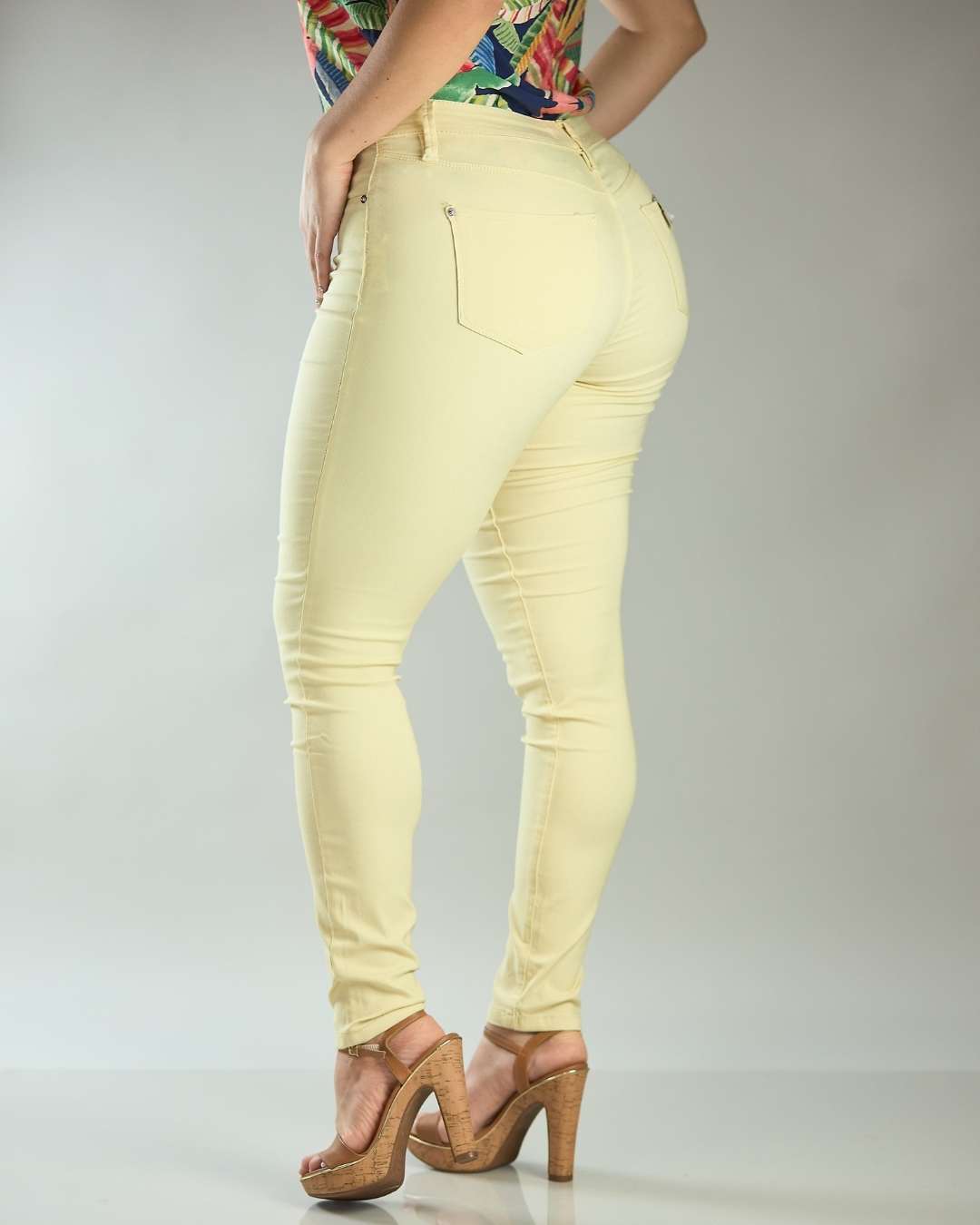 JEANS YMI AMARILLO PARA DAMA