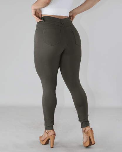 LEGGING ACTIVE VERDE OLIVO PARA DAMA