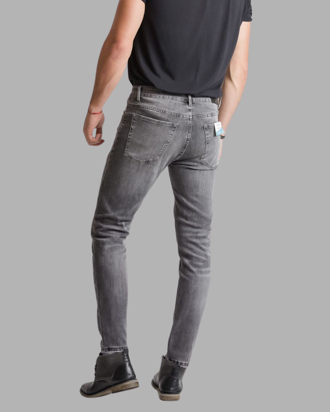JEANS PSYCHO GRIS PARA CABALLERO