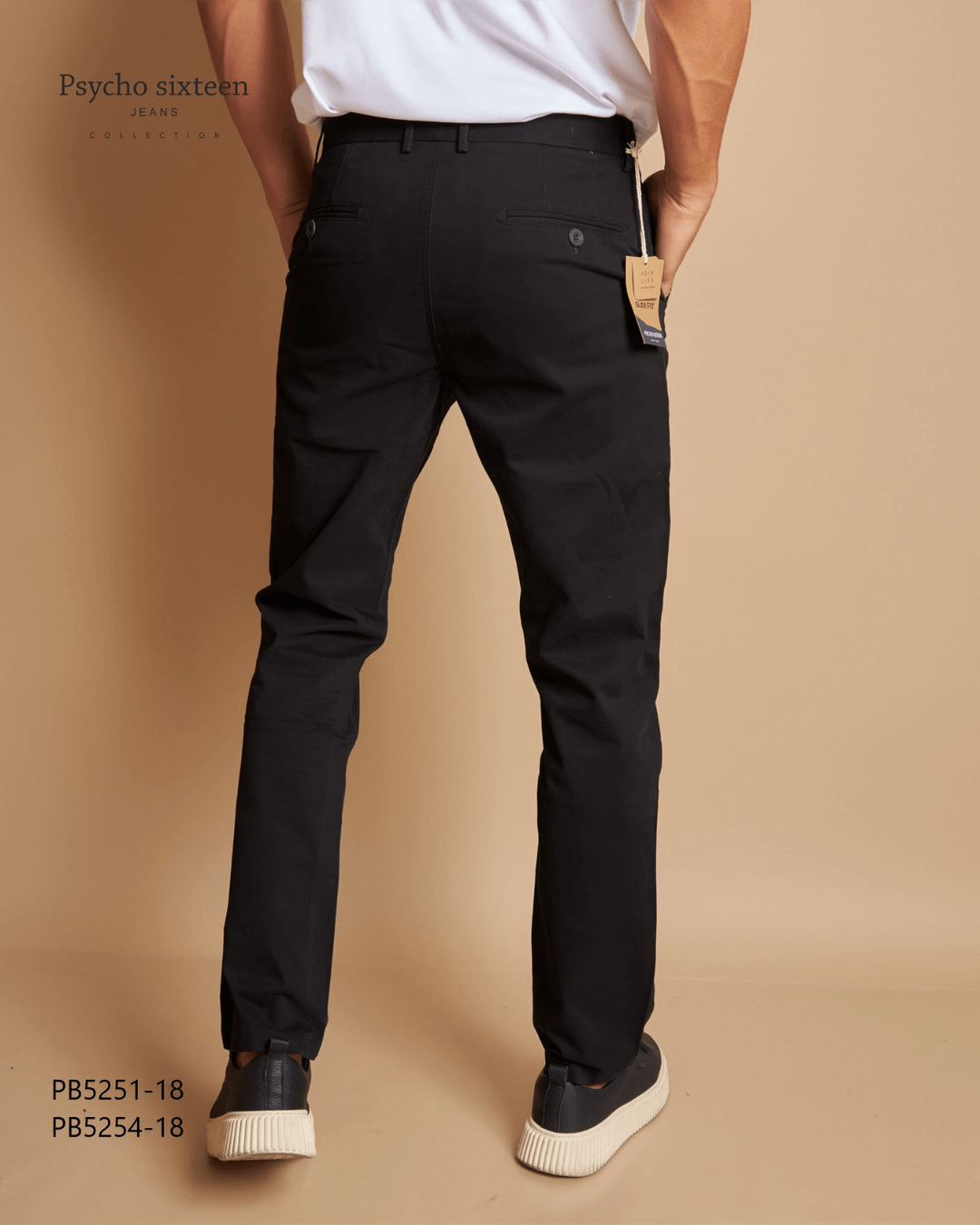 PANTALÓN PSYCHO SIXTEEN NEGRO