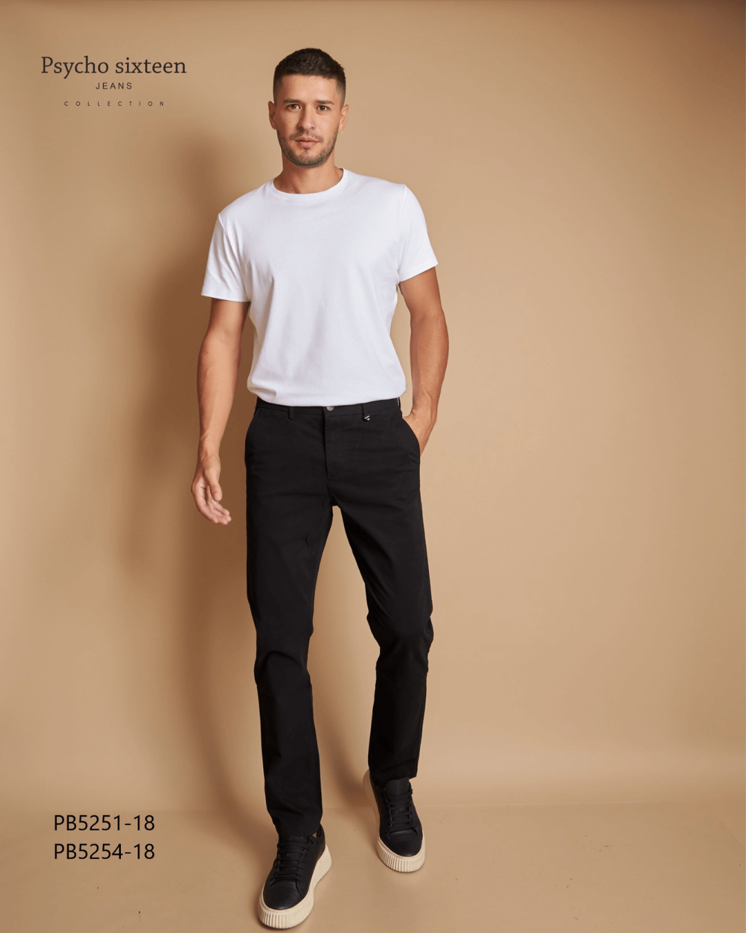 PANTALÓN PSYCHO SIXTEEN NEGRO