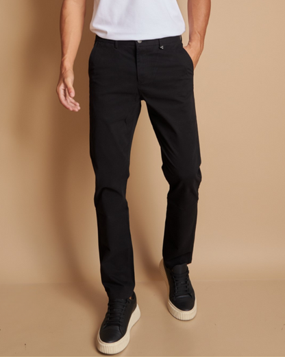 PANTALÓN DE VESTIR NEGRO PARA CABALLERO