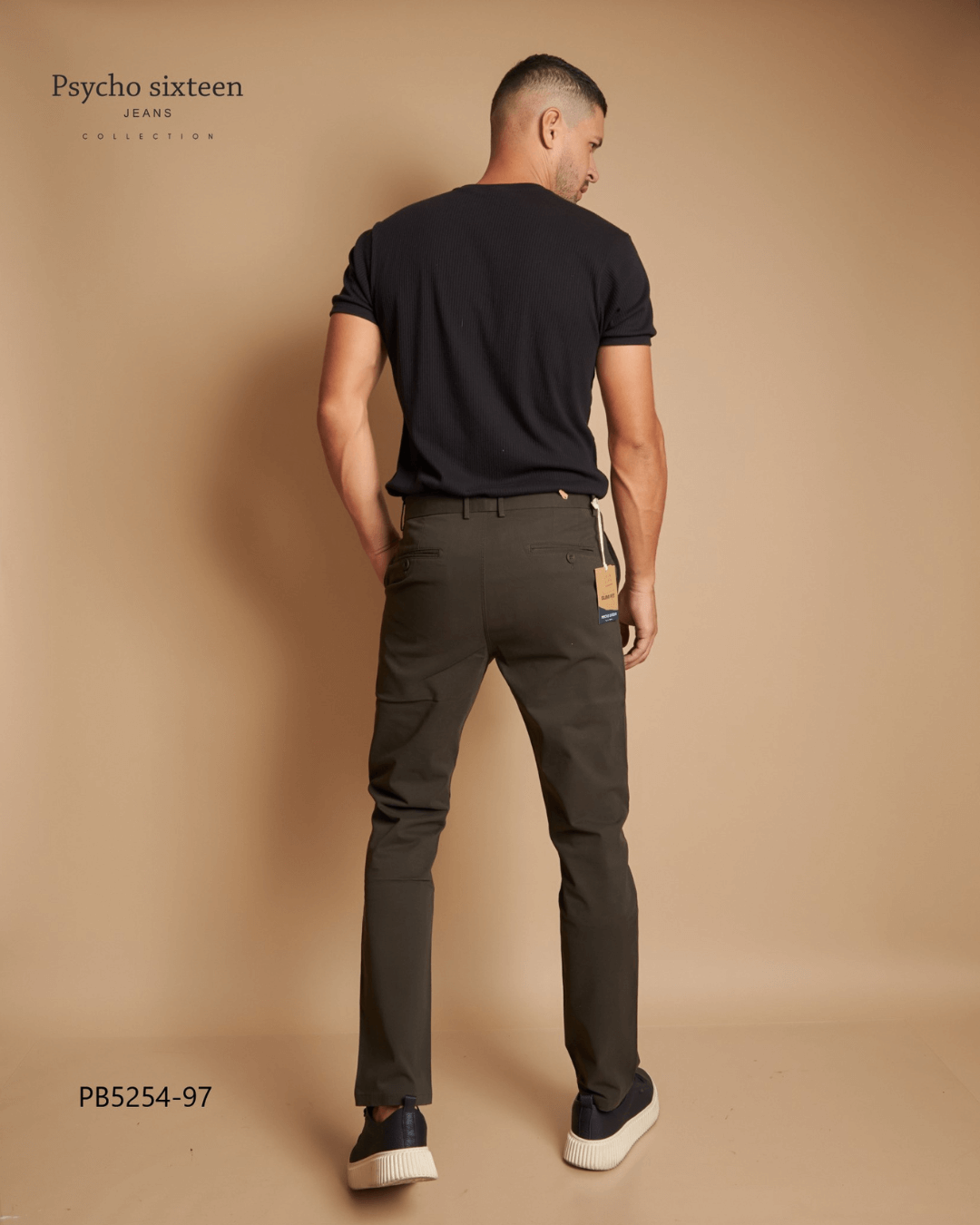 PANTALÓN PSYCHO SIXTEEN VERDE OLIVO