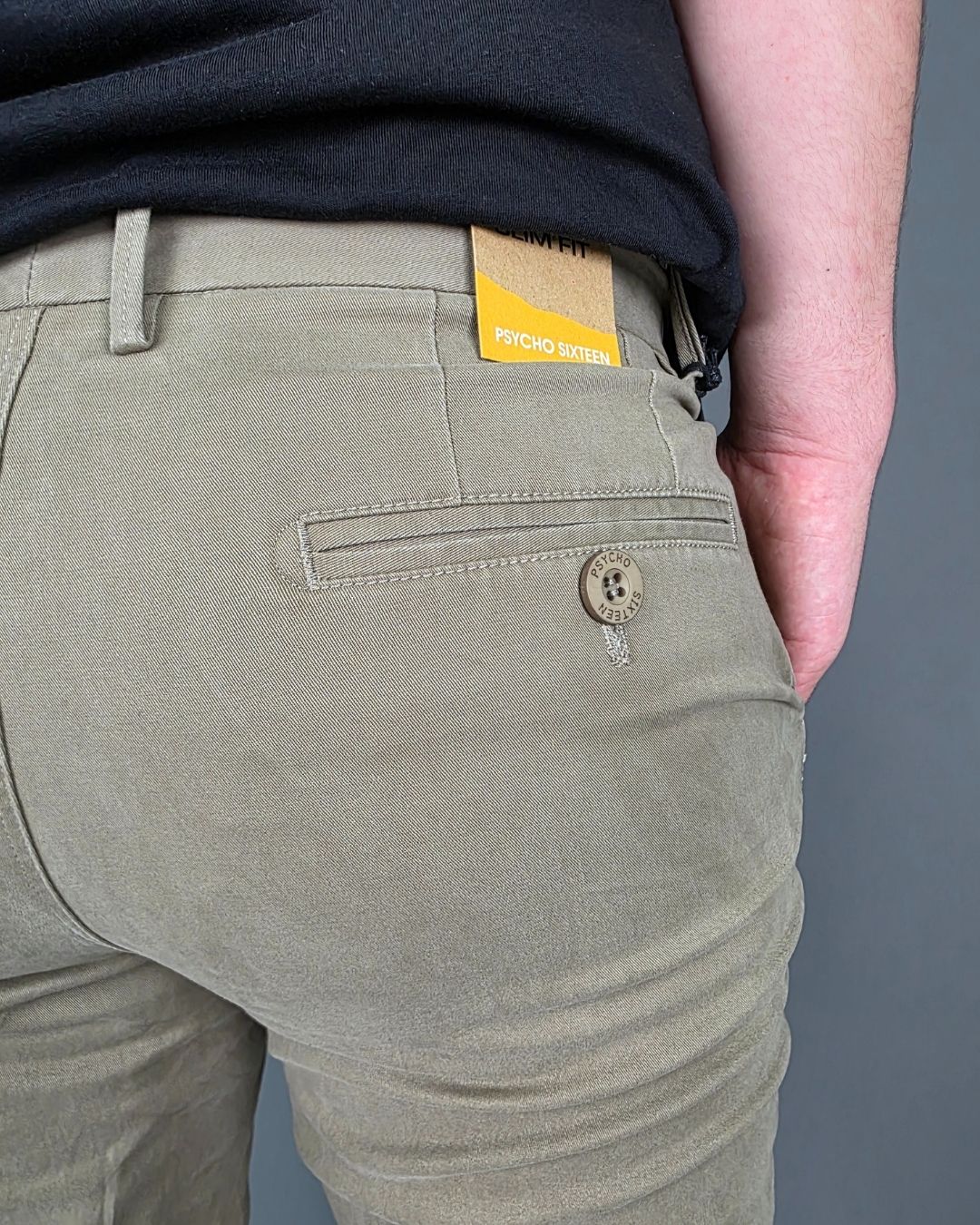 PANTALÓN PSYCHO SIXTEEN BEIGE PARA CABALLERO
