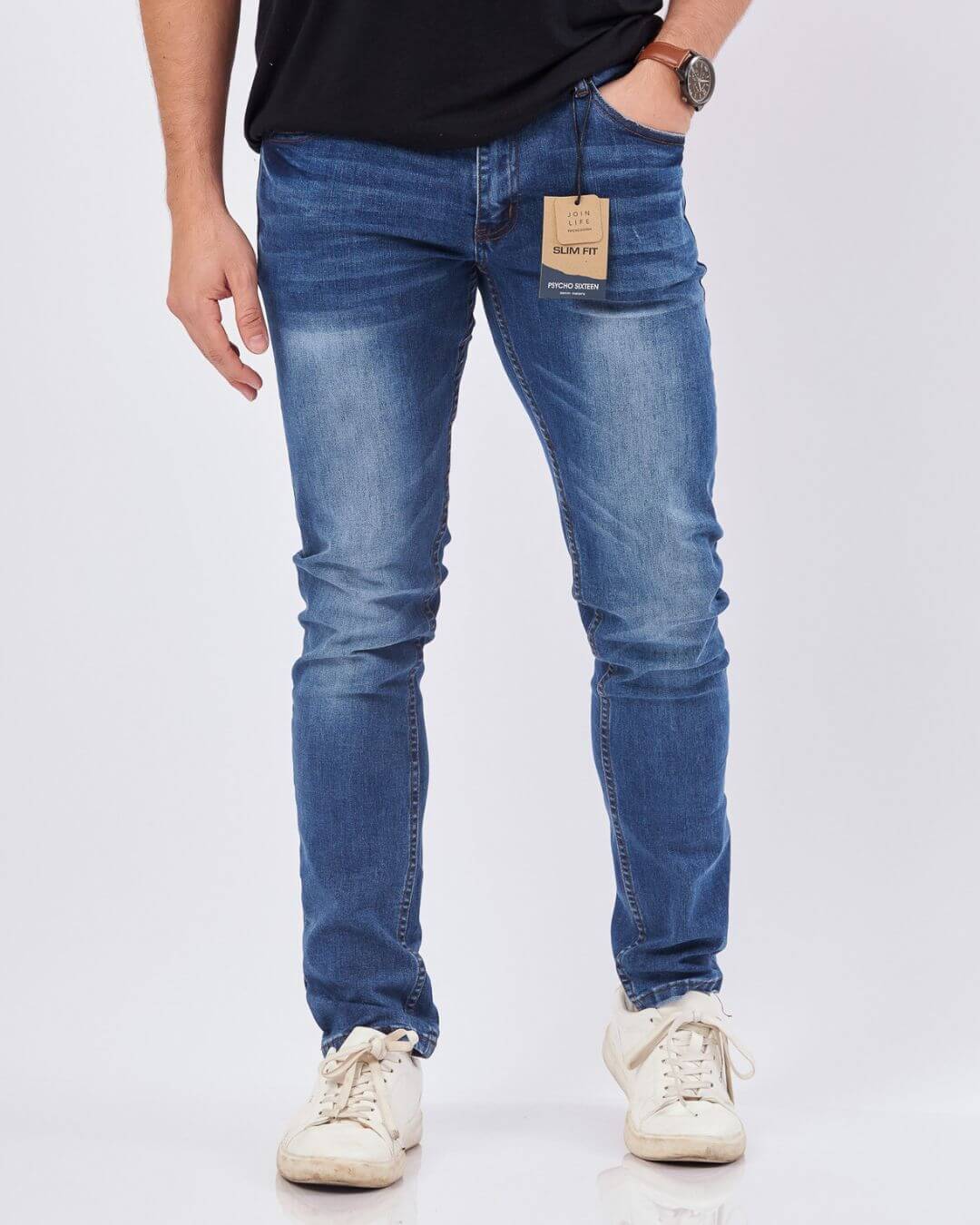 JEANS PSYCHO AZUL MEDIO