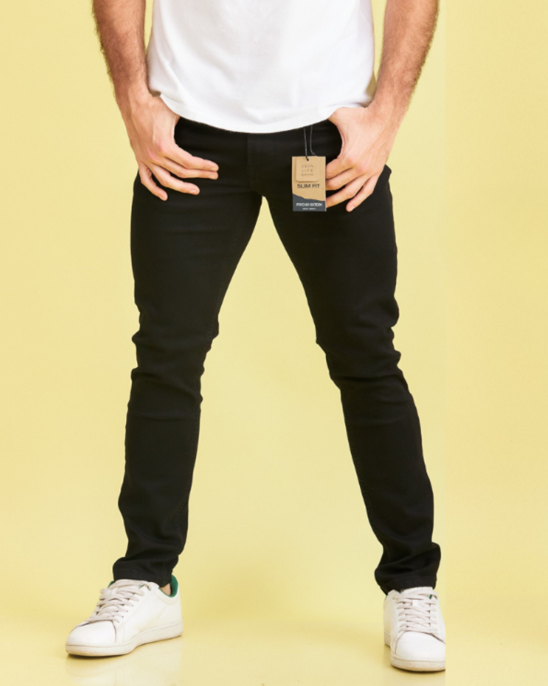 JEANS PSYCHO SIXTEEN NEGRO PARA CABALLERO