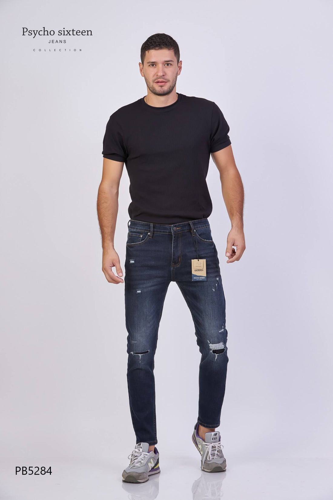 JEANS PSYCHO SIXTEEN AZUL OSCURO PARA CABALLERO