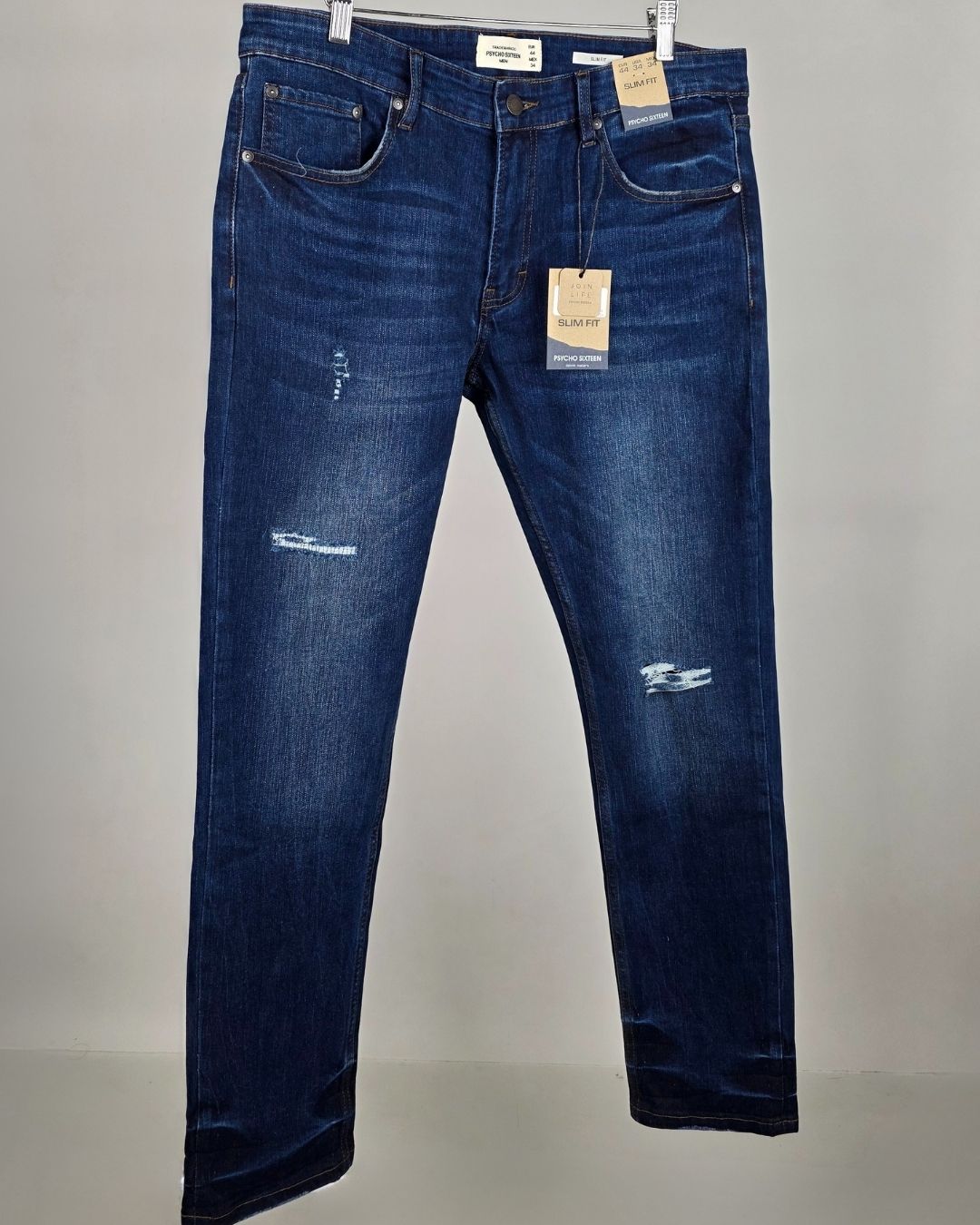 JEANS PYSCHO AZUL OSCURO SLIM FIT DE CABALLERO