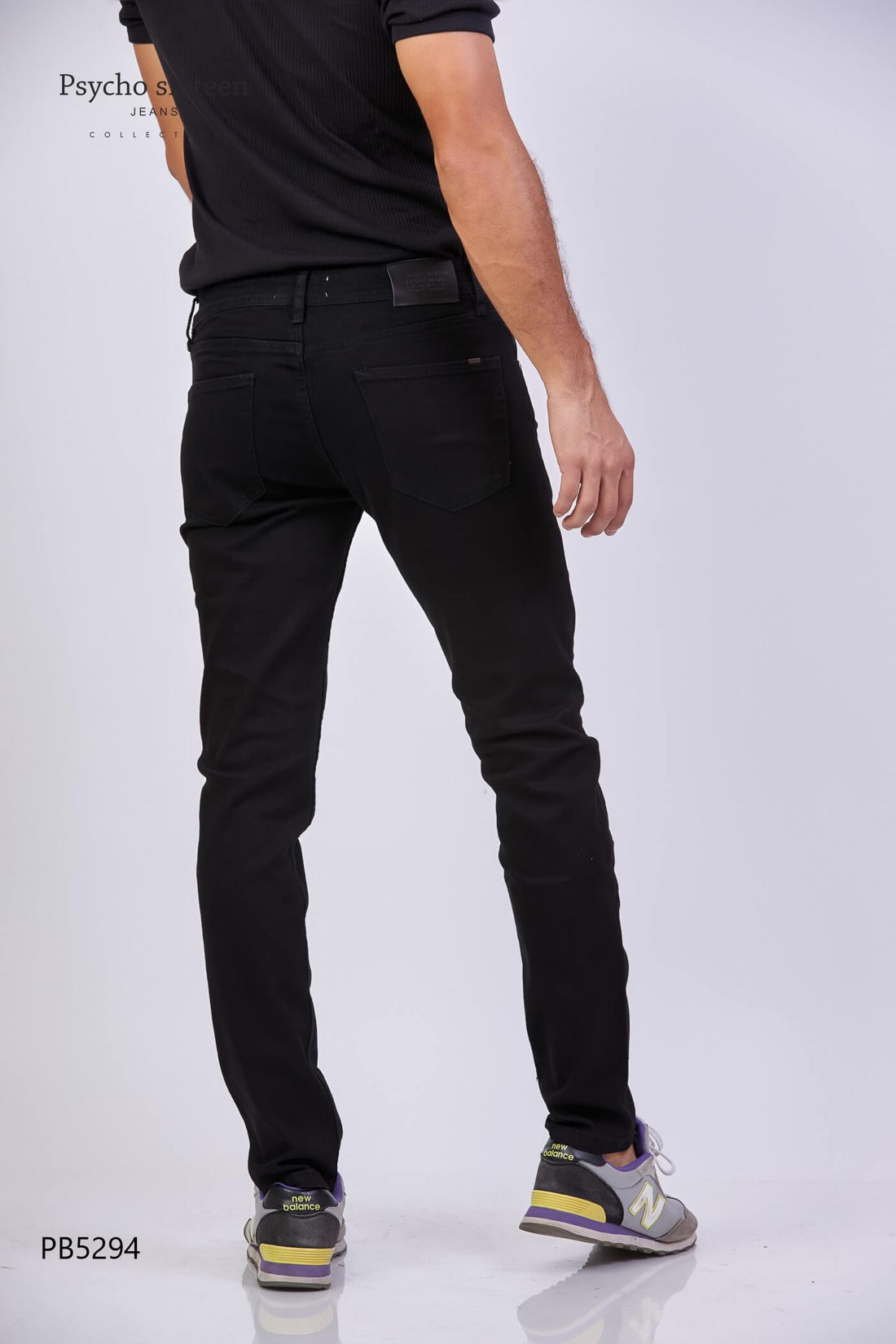 JEANS PSYCHO SIXTEEN NEGRO PARA CABALLERO