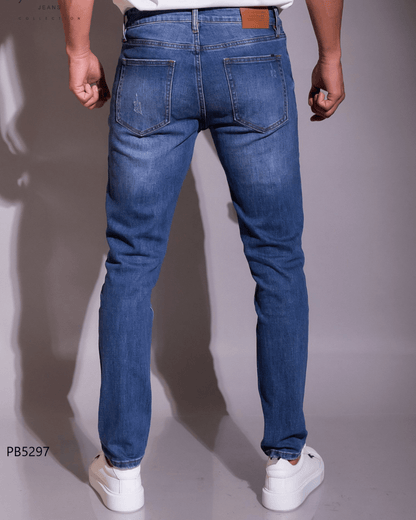 JEANS PSYCHO SIXTEEN AZUL MEDIO PARA CABALLERO