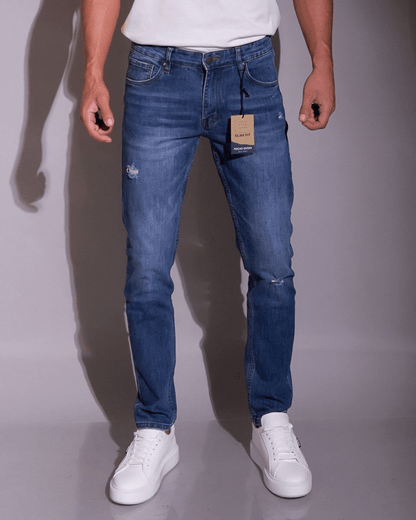 JEANS PSYCHO SIXTEEN AZUL MEDIO PARA CABALLERO