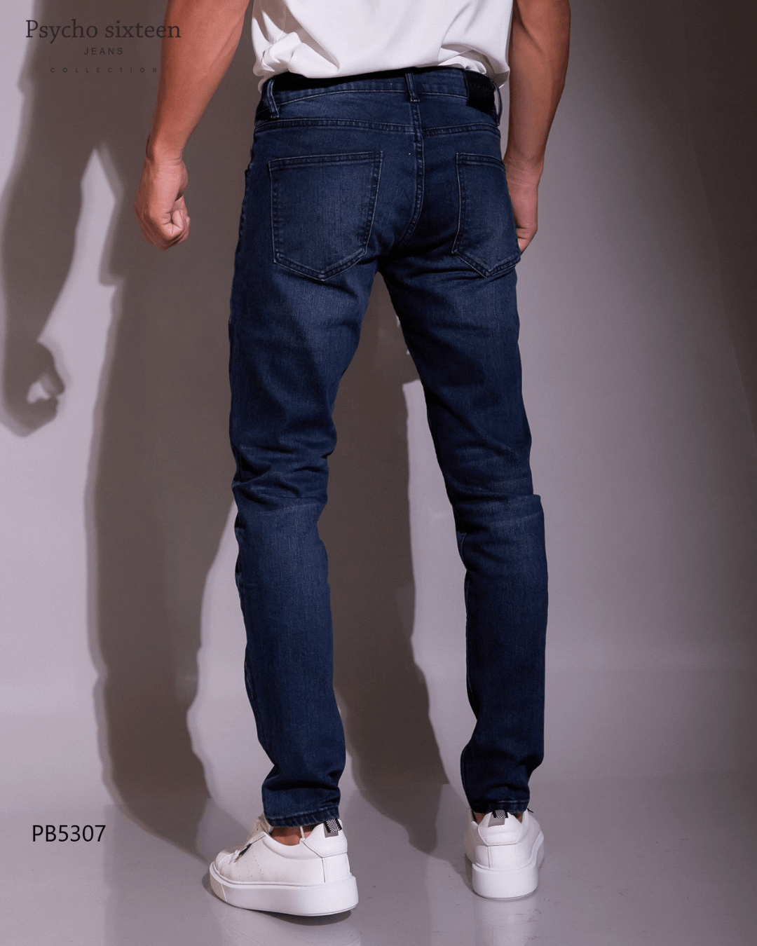 JEANS PSYCHO SIXTEEN AZUL OSCURO PARA CABALLERO