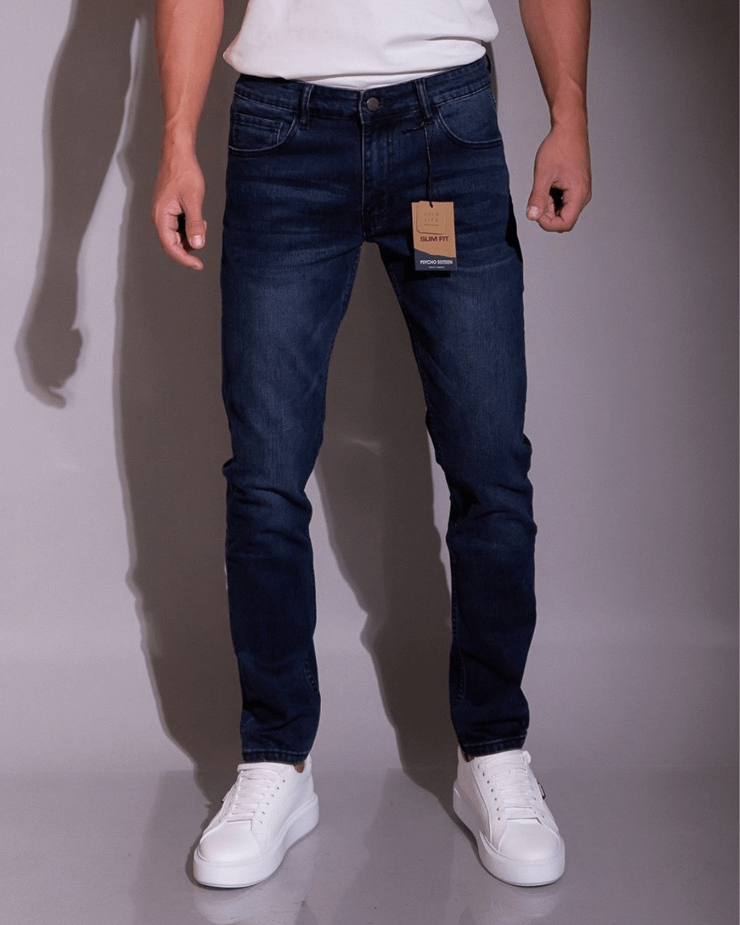 JEANS PSYCHO SIXTEEN AZUL OSCURO PARA CABALLERO