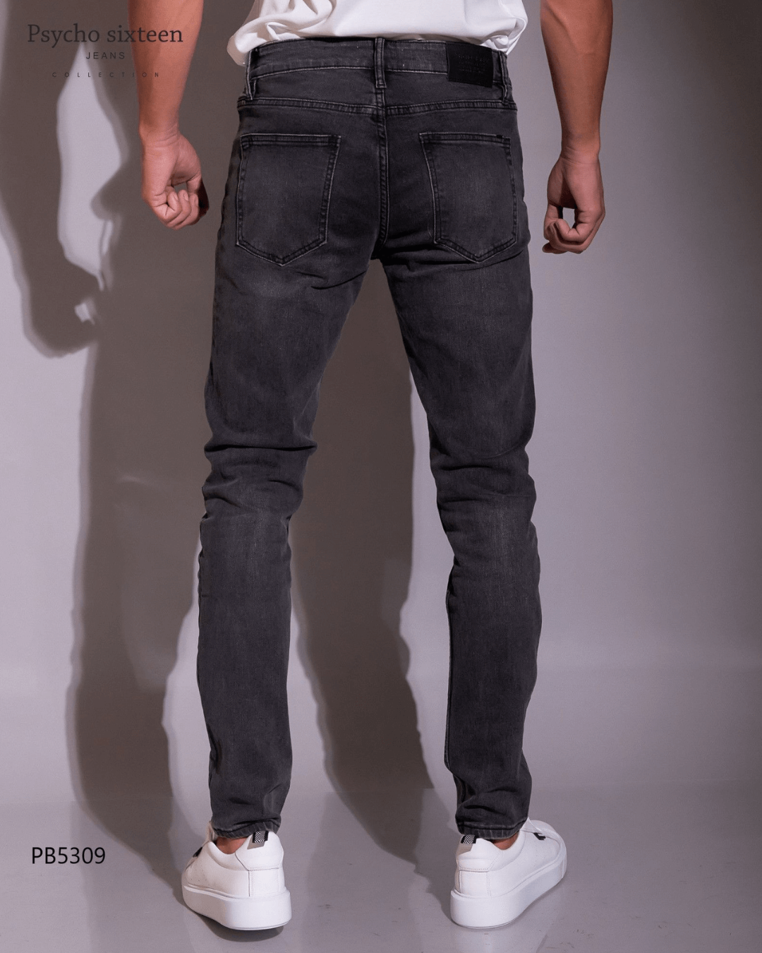 JEANS PSYCHO SIXTEEN GRIS PARA CABALLERO