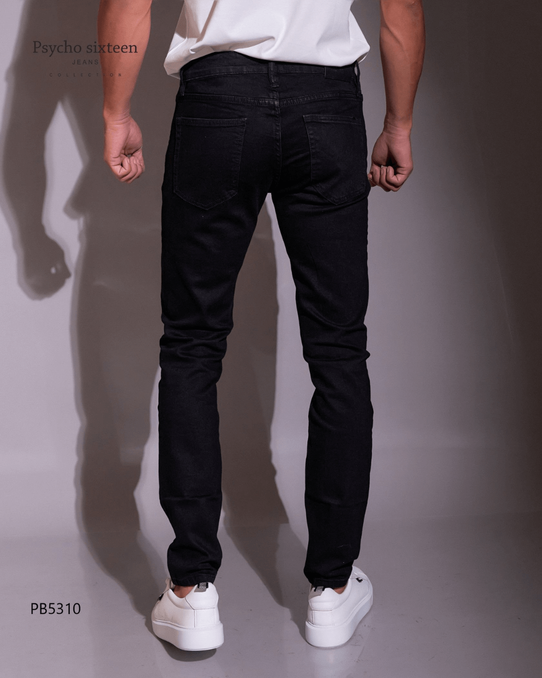 JEANS PSYCHO SIXTEEN NEGRO PARA CABALLERO