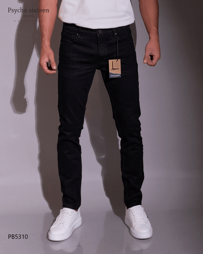 JEANS PSYCHO SIXTEEN NEGRO PARA CABALLERO