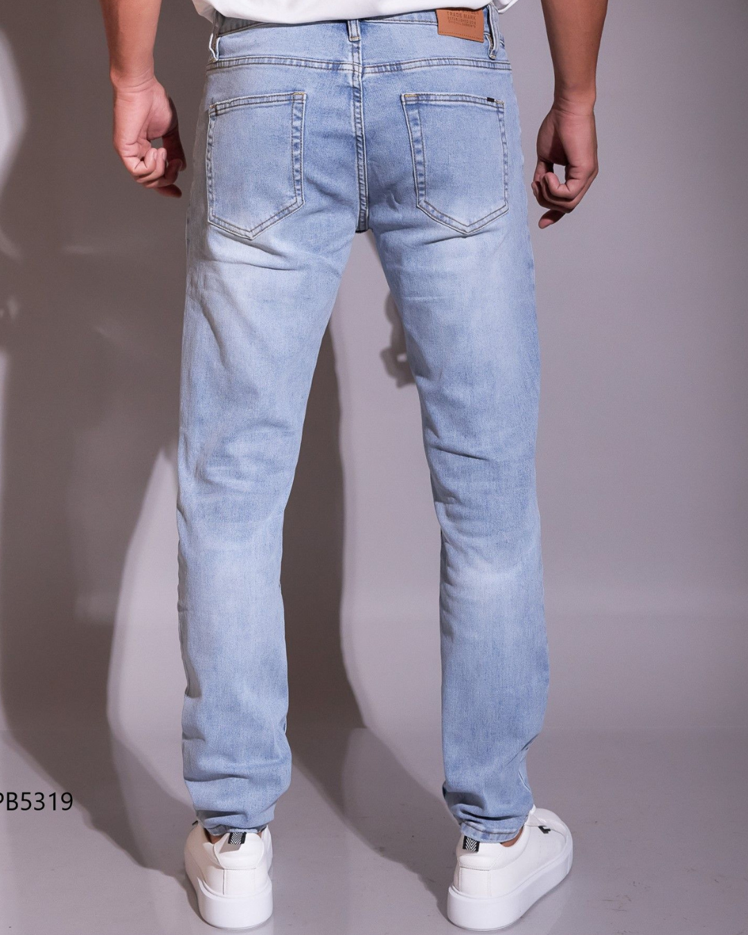 JEANS PSYCHO SIXTEEN CELESTE PARA CABALLERO