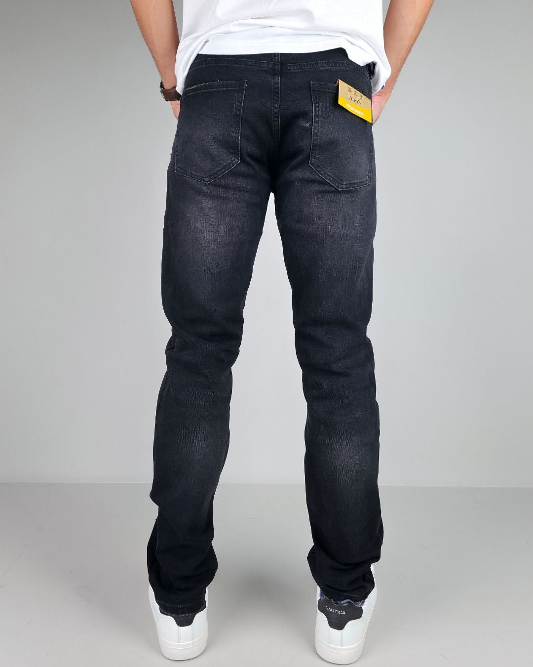 JEANS PYSCHO NEGRO SLIM FIT DE CABALLERO