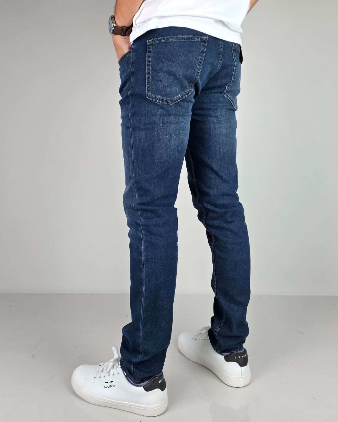 JEANS PYSCHO AZUL OSCURO SLIM FIT DE CABALLERO