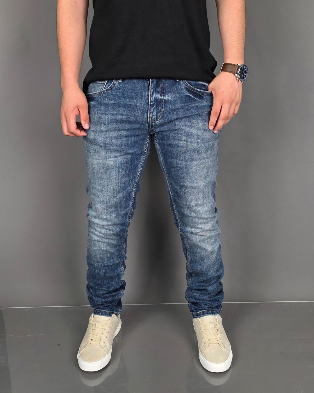 JEANS PYSCHO AZUL SLIM FIT DE CABALLERO