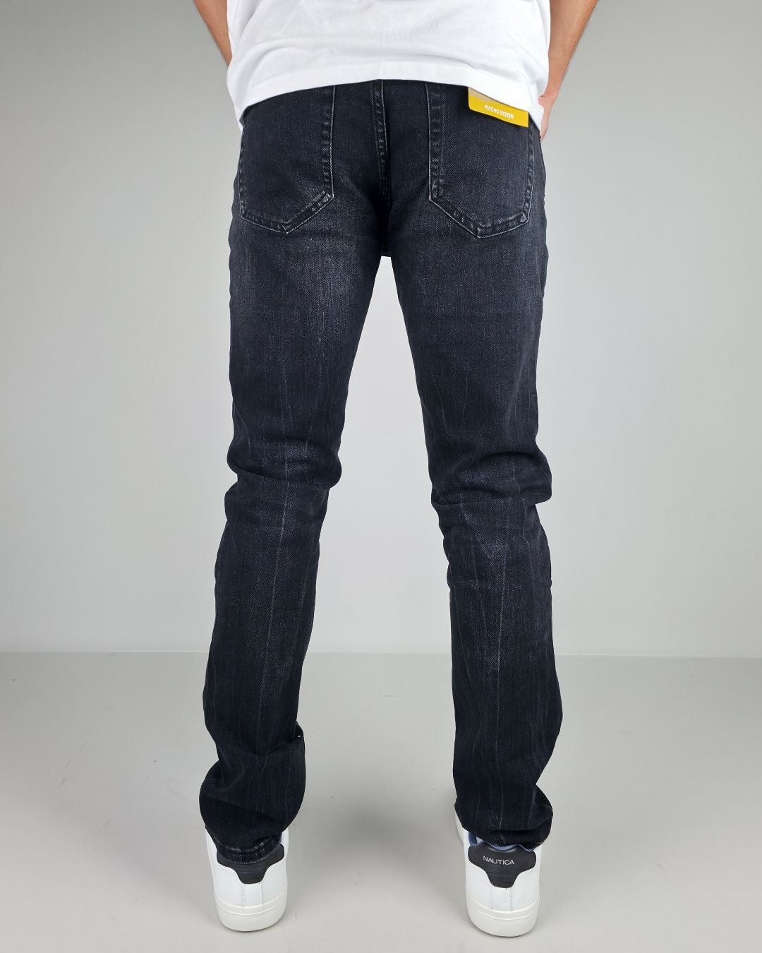 JEANS PYSCHO NEGRO SLIM FIT DE CABALLERO