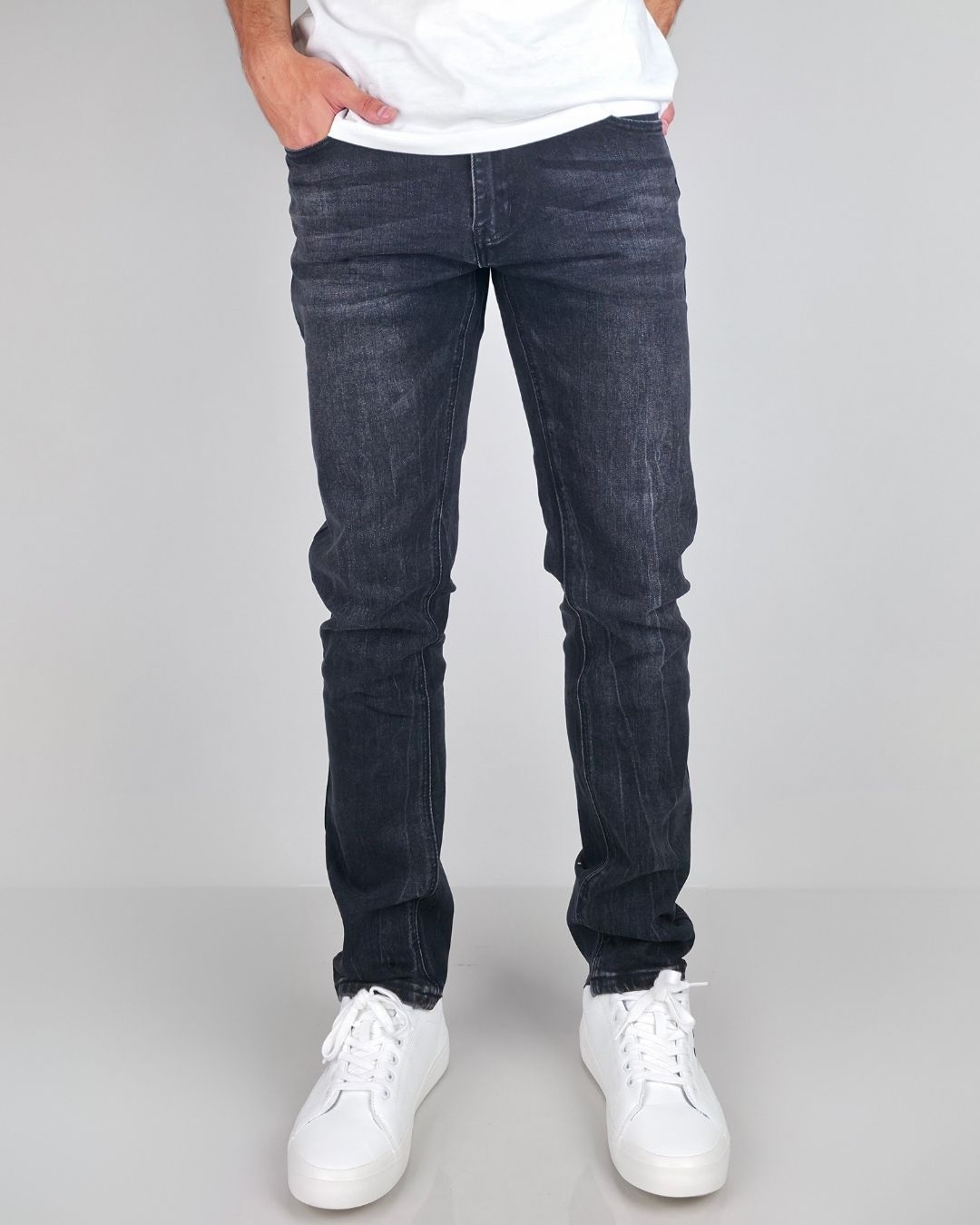 JEANS PYSCHO NEGRO SLIM FIT DE CABALLERO