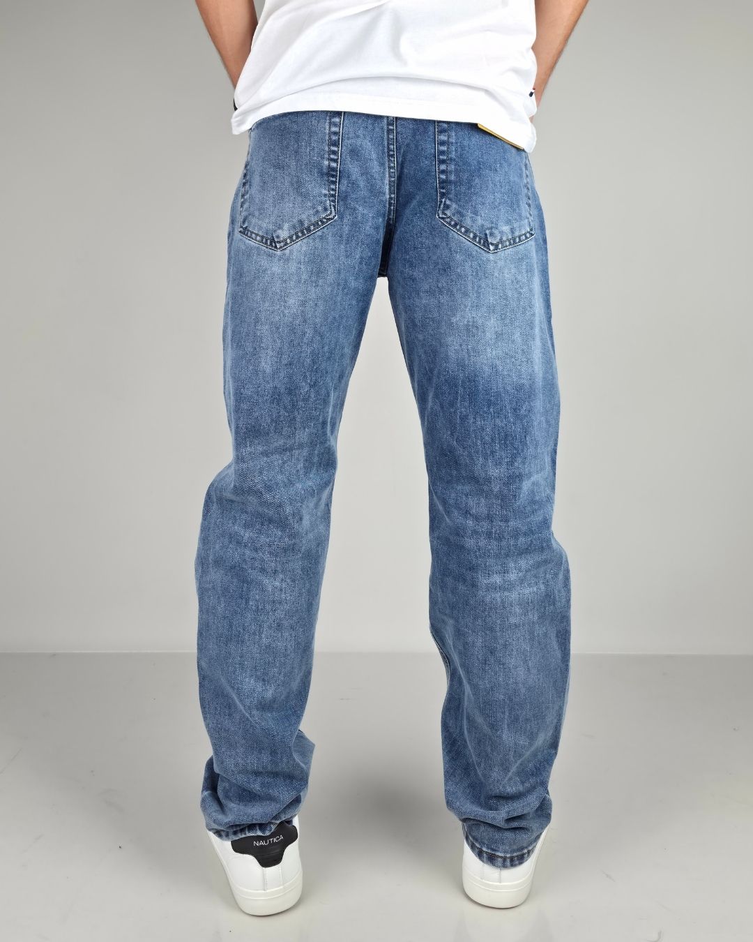 JEANS PYSCHO AZUL STRAIGHT DE CABALLERO