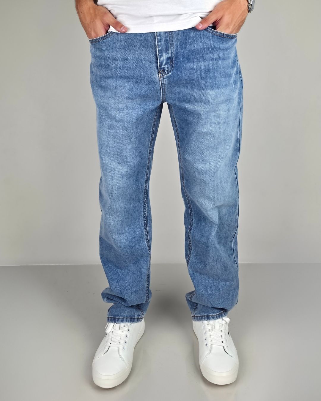 JEANS PYSCHO CELESTE  STRAIGHT DE CABALLERO