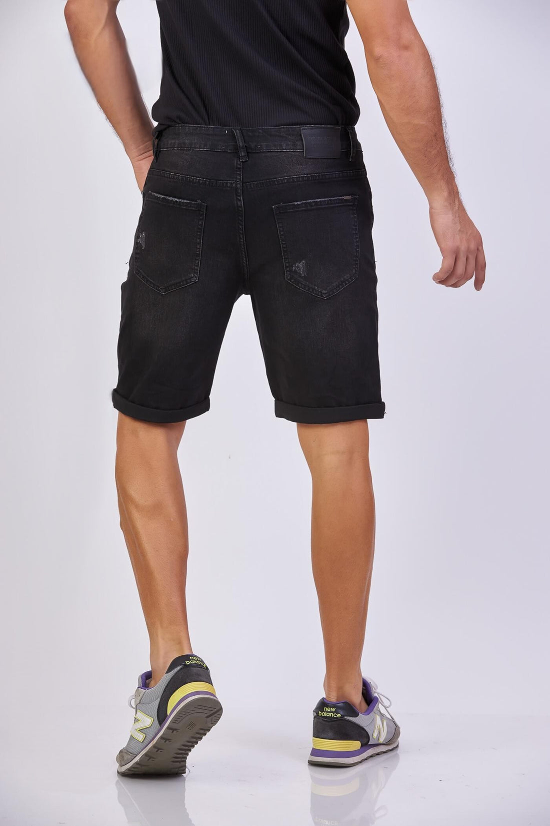 SHORT PSYCHO SIXTEEN NEGRO PARA CABALLERO