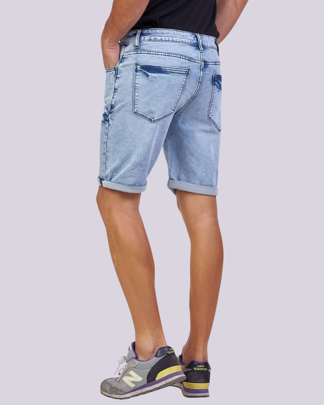 SHORT PSYCHO CELESTE PARA CABALLERO