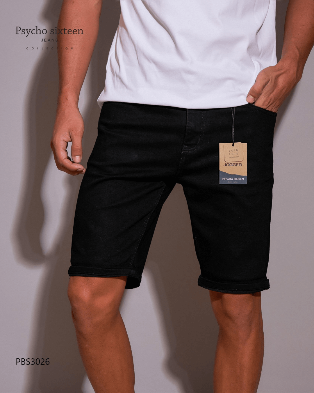 SHORT PSYCHO SIXTEEN NEGRO