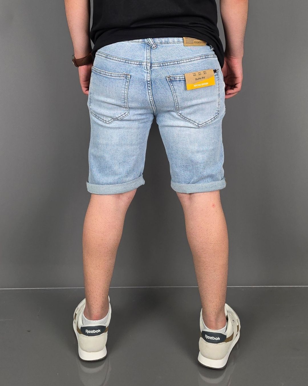 SHORT PSYCHO CELESTE PARA CABALLERO