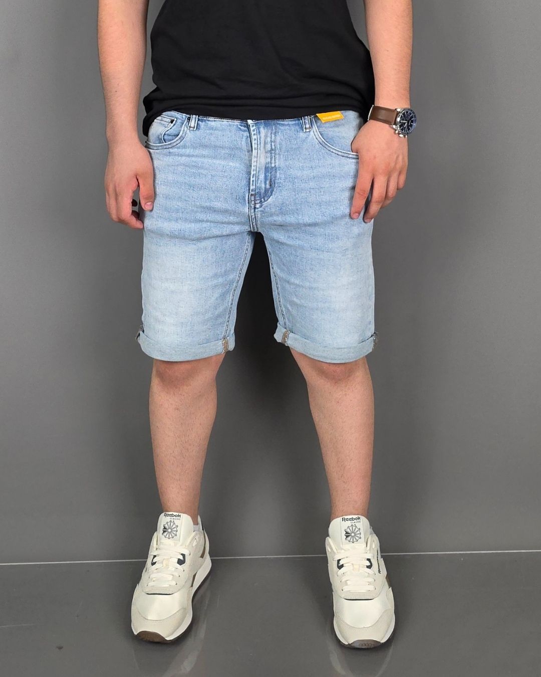SHORT PSYCHO CELESTE PARA CABALLERO