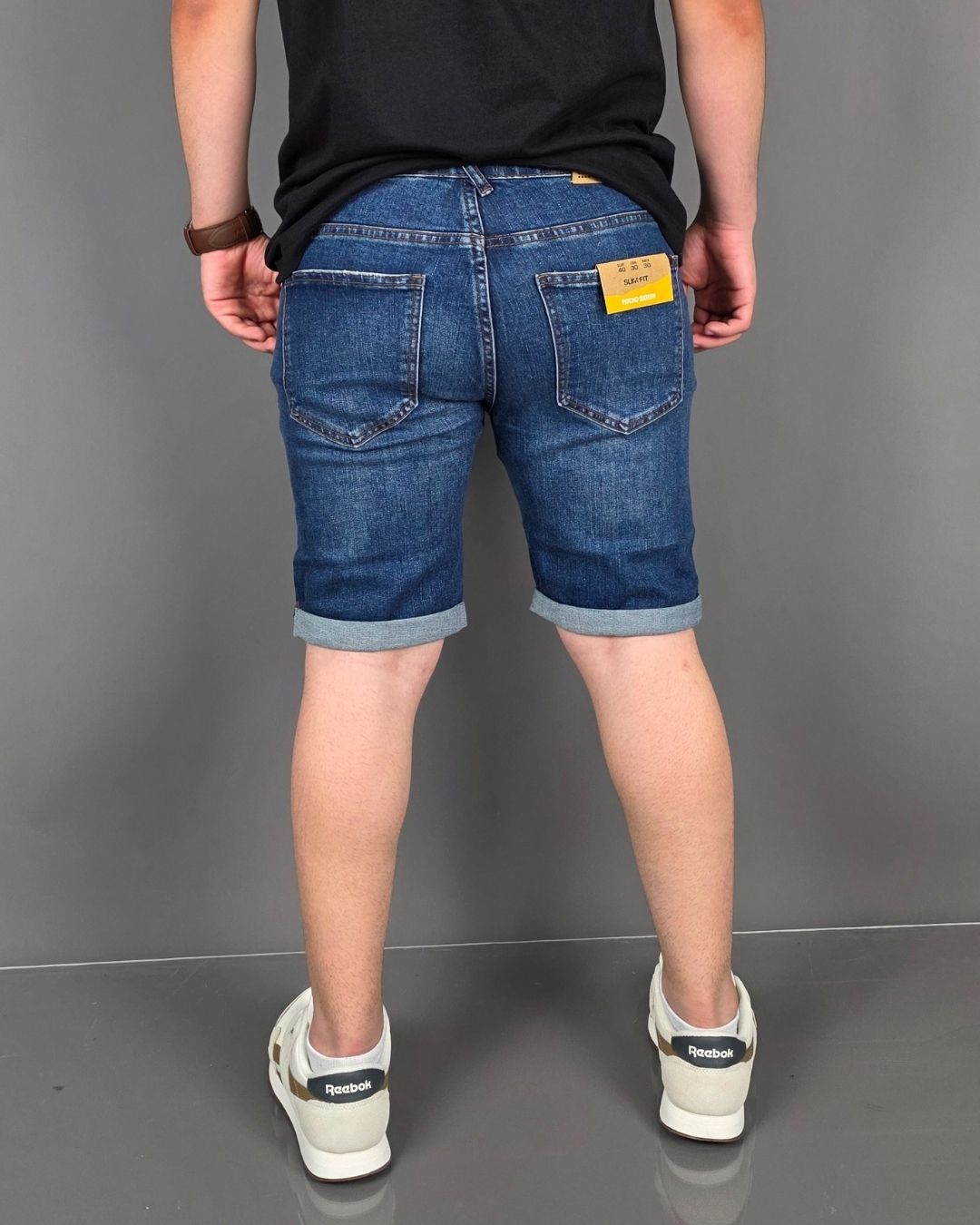 SHORT PSYCHO AZUL PARA CABALLERO