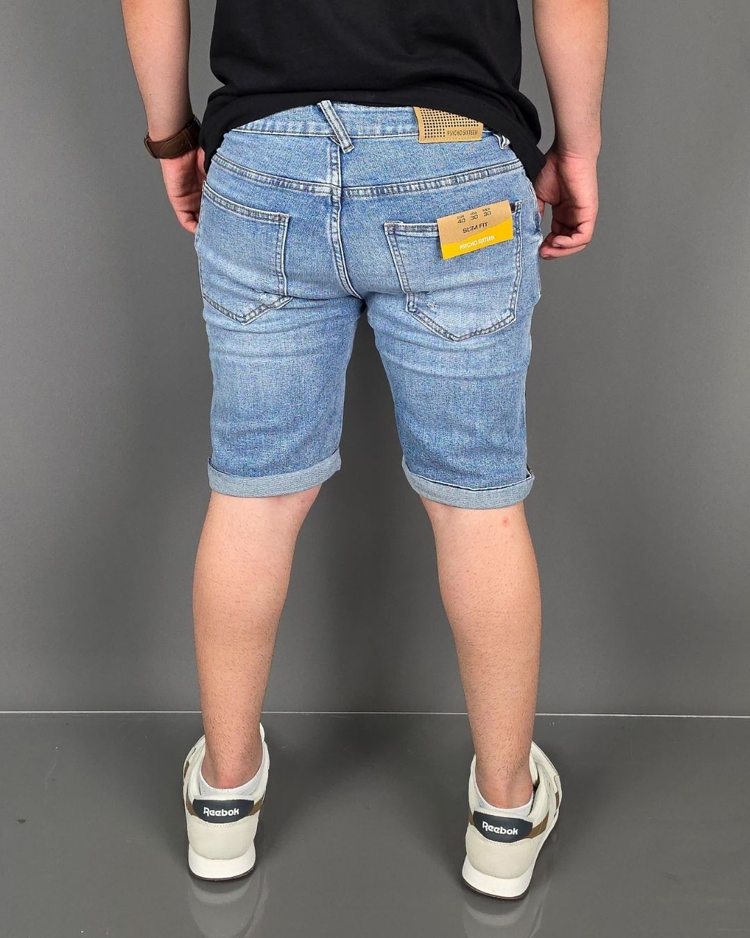 SHORT PSYCHO CELESTE PARA CABALLERO