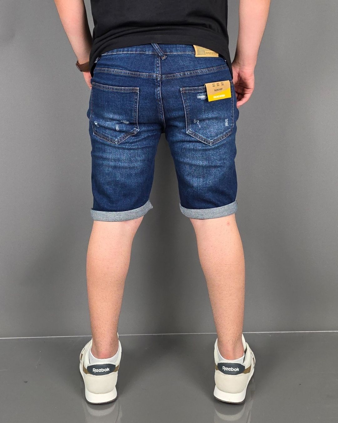 SHORT PSYCHO AZUL PARA CABALLERO