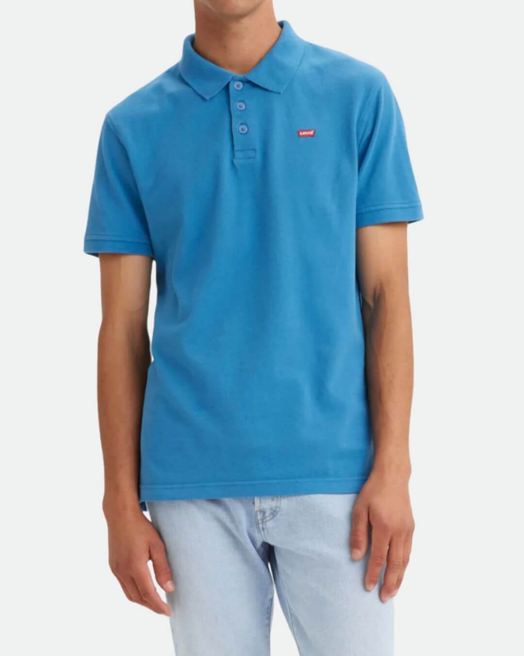 POLO LEVIS HOMBRE TURQUESA