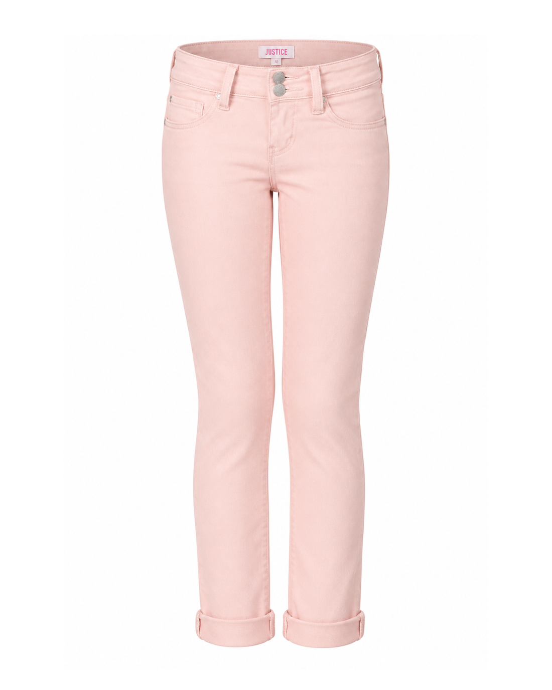 JEANS YMI ROSA CON RUEDO