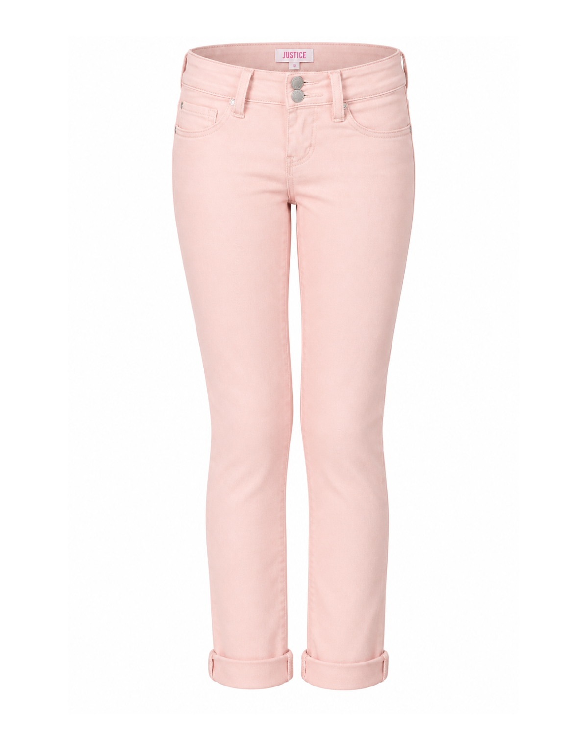 JEANS YMI ROSA CON RUEDO