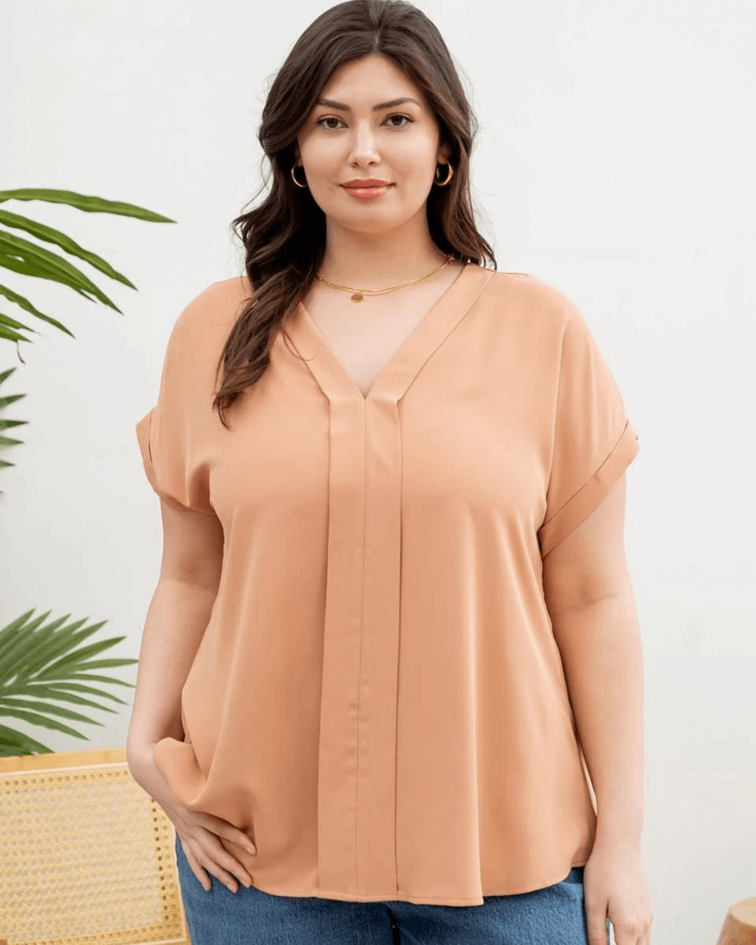 BLUSA MINE PAPAYA