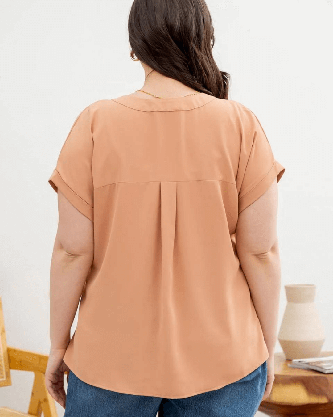 BLUSA MINE PAPAYA