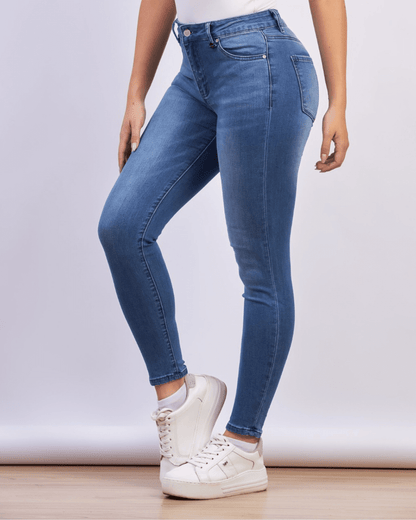 JEANS PSYCHO SIXTEEN AZUL PARA DAMA