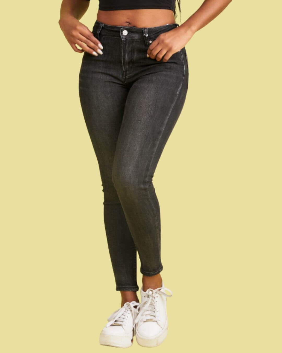 JEANS PSYCHO SIXTEEN GRIS PARA DAMA