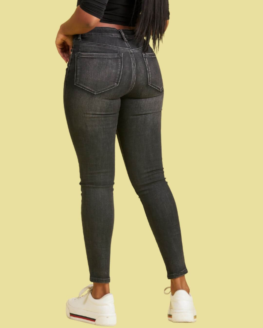 JEANS PSYCHO SIXTEEN GRIS PARA DAMA