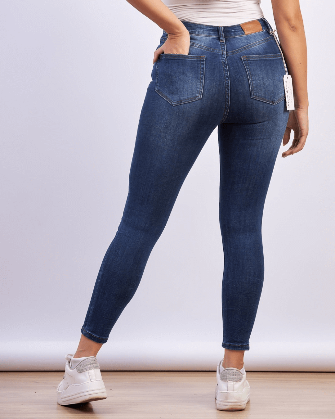 JEANS PSYCHO SIXTEEN AZUL OSCURO PARA DAMA