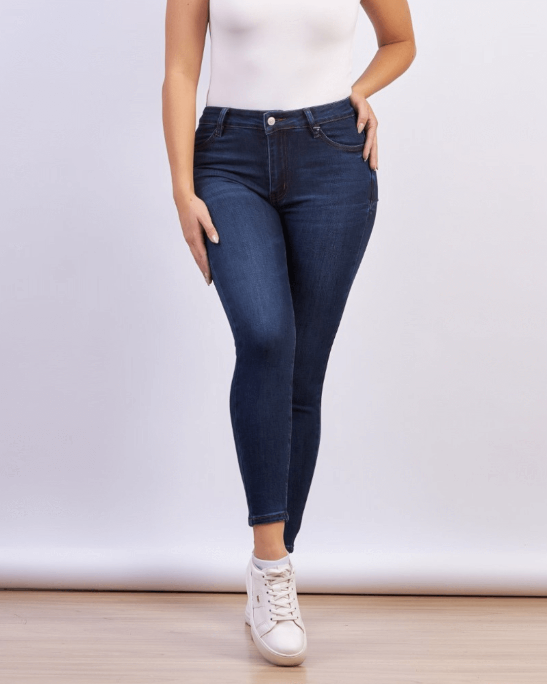 JEANS PSYCHO SIXTEEN AZUL OSCURO PARA DAMA